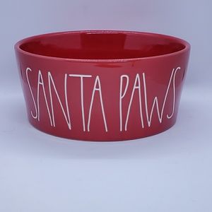 Rae Dunn Christmas Dog Bowl